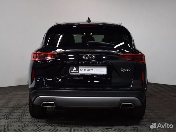 Infiniti QX50 2.0 CVT, 2019, 76 000 км