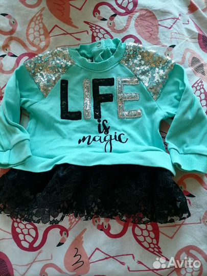 Кофта для девочки размер 68