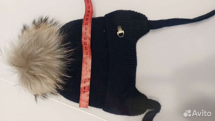 Комплект шапка и шарф зимний