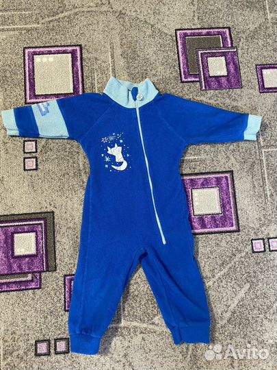 Флисовый комбинезон