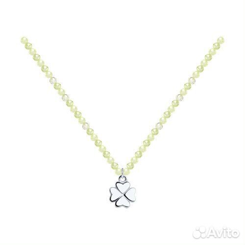 Колье sokolov из серебра, 94070744, р.42