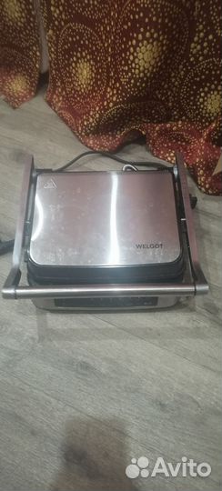 Электрогриль новый