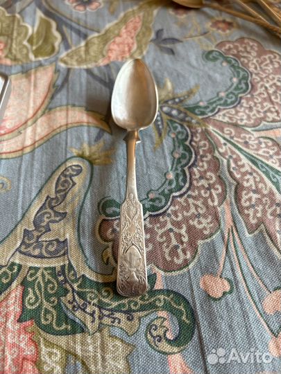 Ложка антикварная 84 проба 1835 г