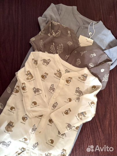 Пижама C&A 62 68 слип на кнопках закрытая ножка