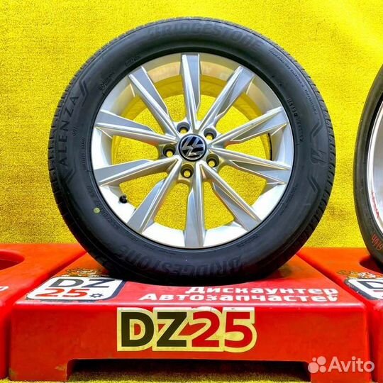 Колеса из Японии на дисках Volkswagen 5x112 c шина