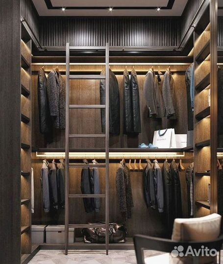 Гардеробная loft