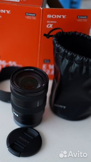 Объектив sony e 16-55 2.8