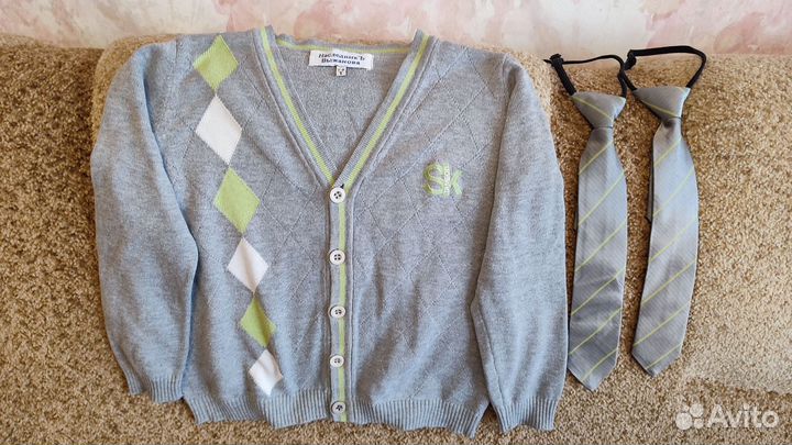 Жилетки, рубашки, брюки для школы 