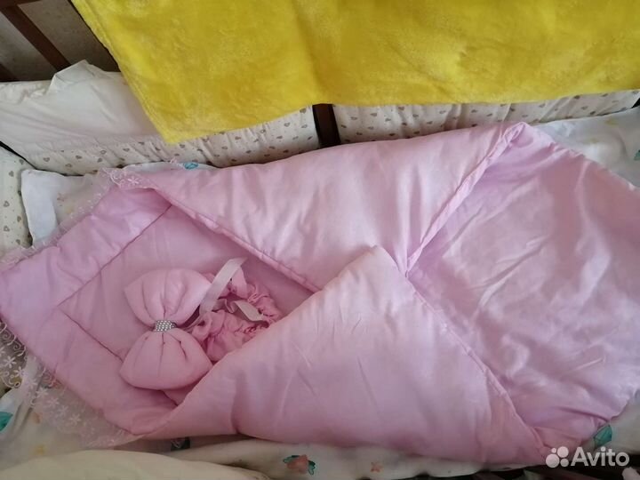 Конверт на выписку для девочки