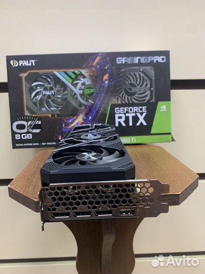 Игровая видеокарта Palit RTX 3060 ti 8gb