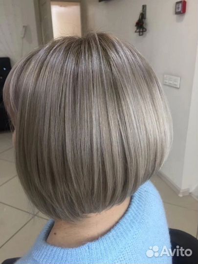 Супер окрашивание и стрижка