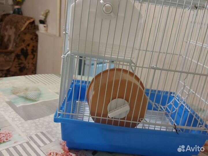 Клетка для грызунов большая двух этажеая бу