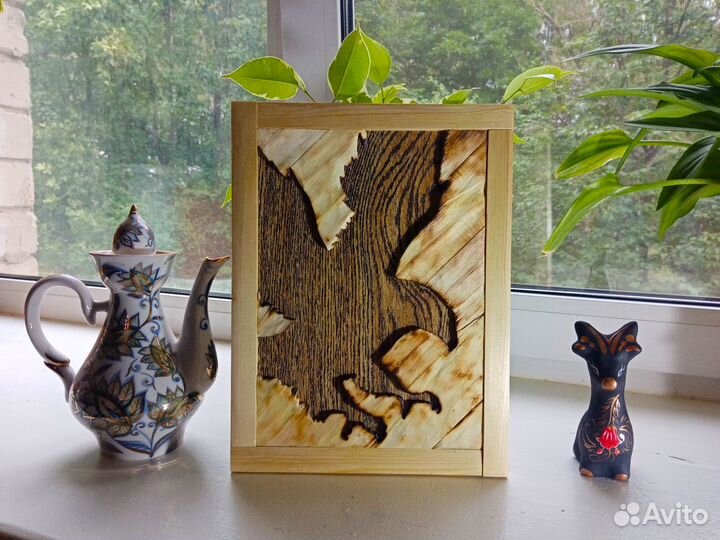 Картины из дерева. Автор художник Каверин А