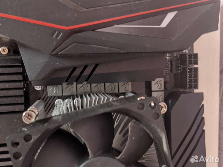 Материнская плата 1151v2 с процессором и памятью