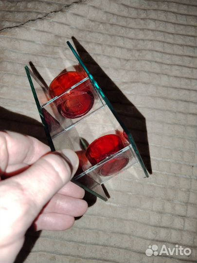 Подсвечник стекло