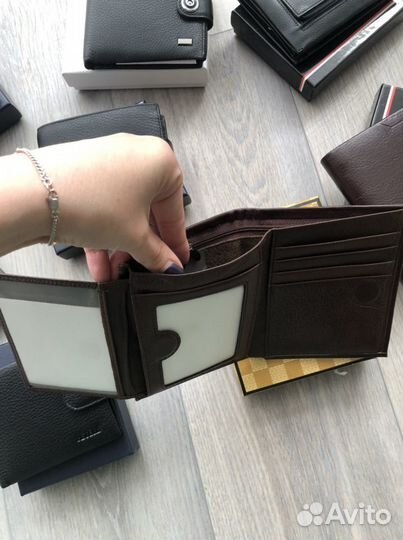 Кошелеки натуральная кожа мужские