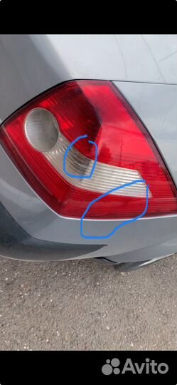 Фонарь задний правый renault megane 2