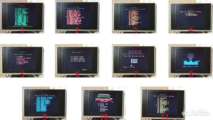 Картриджи для Dendy