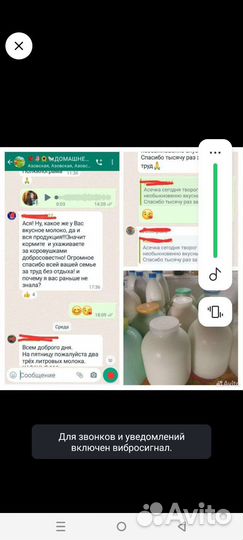 Молочные продукты