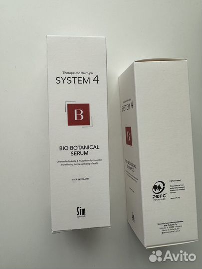 Шампунь против выпадения System 4, новый