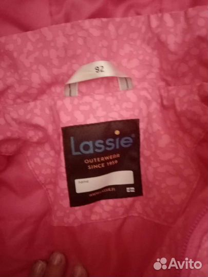 Демисезонный костюм на девочку 92