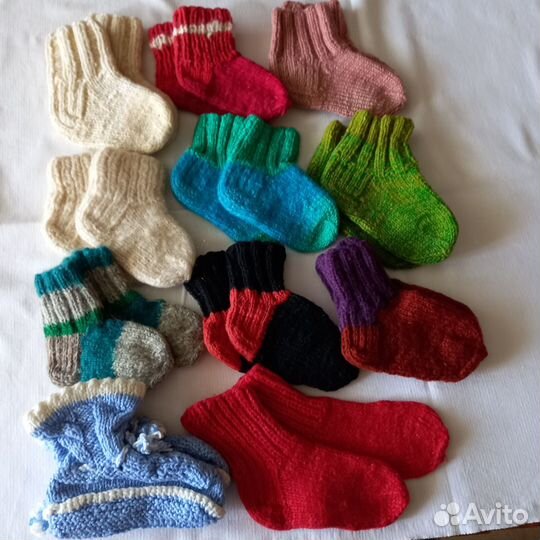 Шерстяные носки детские