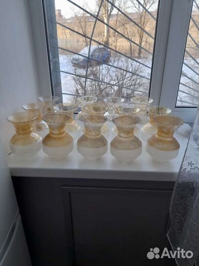 Плафоны разные от Югославских люстр и бра