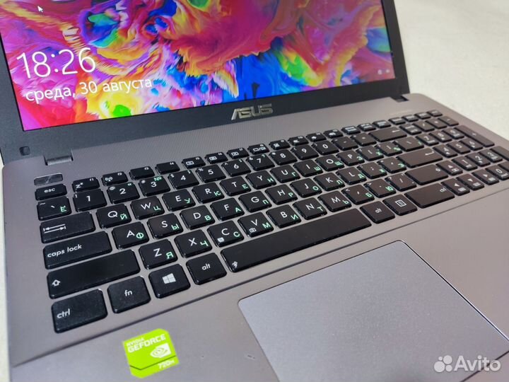 Мощный Asus Core i7, 12Gb, SSD256, GeForce GT720