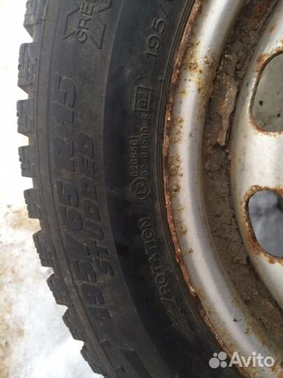 Зимние колеса r15 Michelin