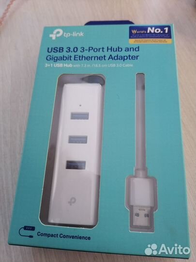 USB сетевая карта TP-link UE330 новая