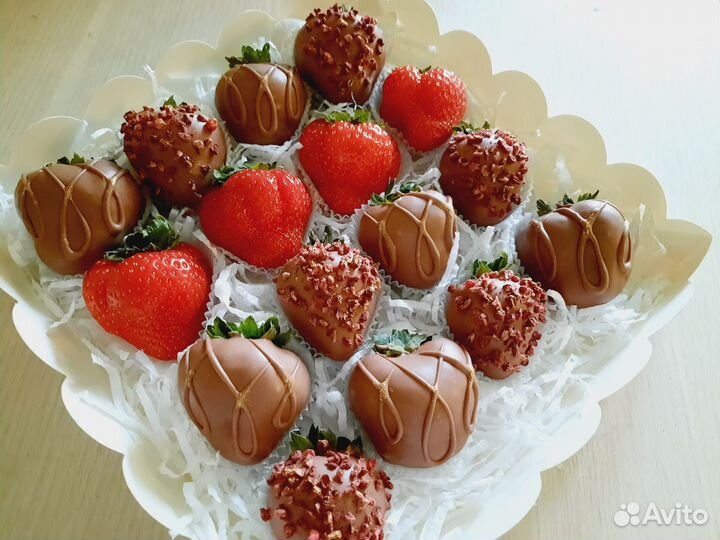 Клубника в шоколаде Подарок на 8 марта