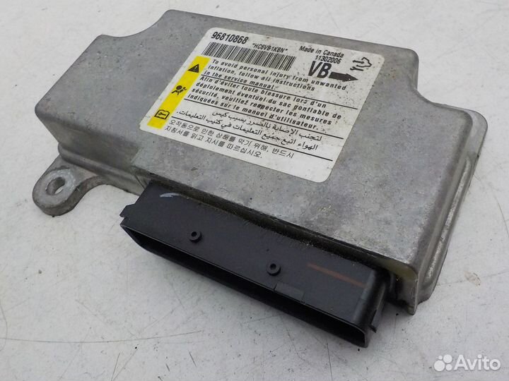 Блок управления подушками безопасности Opel Antara