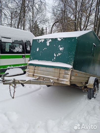 Прицеп для перевозки снегохода или квадроцикла
