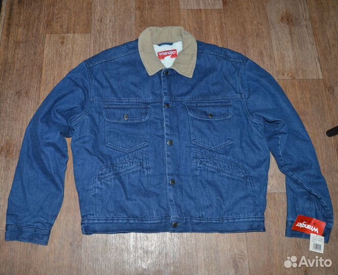 Куртка джинсовая Wrangler Hero Sherpa, на меху