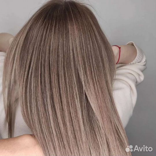 Окрашивание волос, стрижка