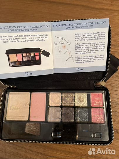 Тени Too Faced,Dior тревел палетка