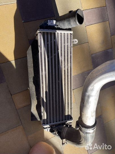 Радиатор интеркулера kia sorento 2