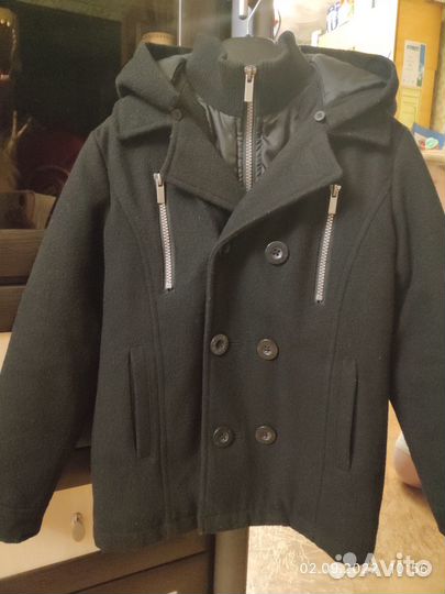 Пальто детское для мальчика (осень-зима)