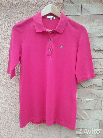 Lacoste polo женское