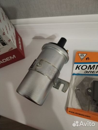 Катушка зажигания и коммутатор