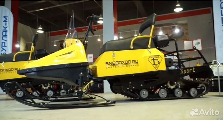 Мотобуксировщик бурлак егерь sport-M