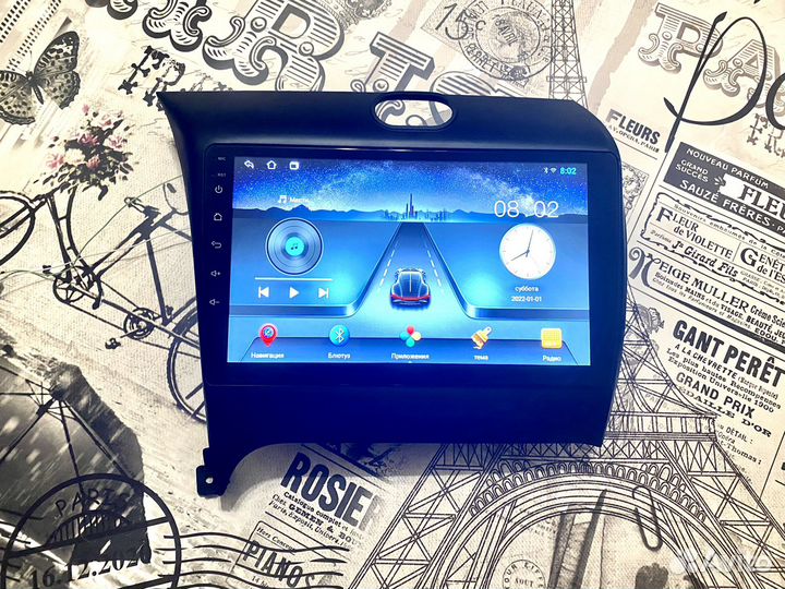 Андройд магнитола Киа Церато 3