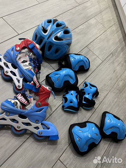 Роликовые коньки детские хот вилс XS р 26-29