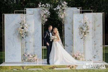 Свадебная арка, масштабные конструкции