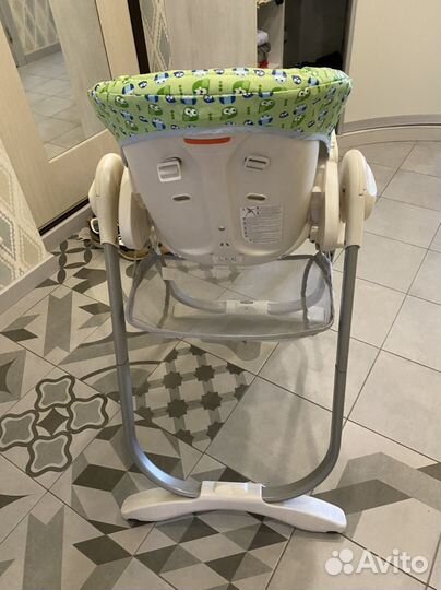 Стульчик для кормления chicco polly magic