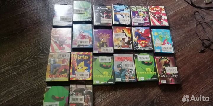 Катриджи для sega