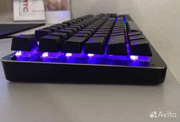 Игровая клавиатура механическая dexp sword rgb