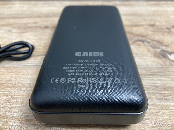 Powerbank 20000 mah