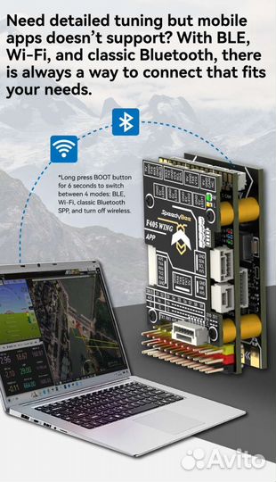 Контроллер полета FixedWing SpeedyBee F405 wing