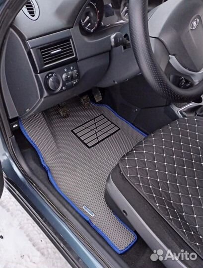 Автомобильные коврики eva на лада priora
